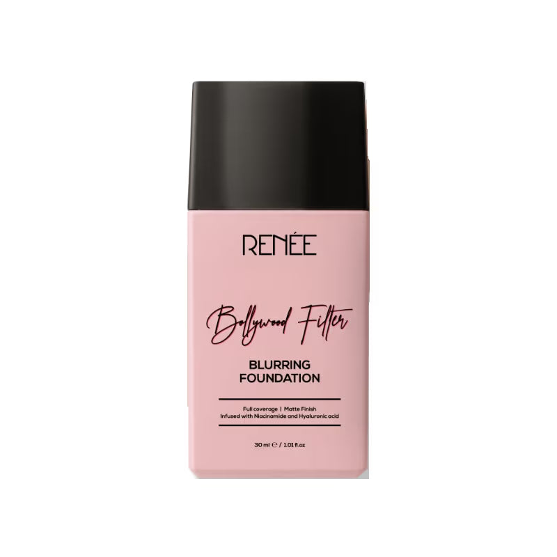 RENEE Bollywood Filter Blurring Matte Finish Liquid Foundation - Hazel Hush - Distacart