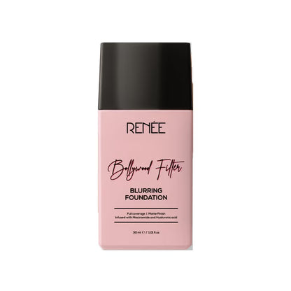 RENEE Bollywood Filter Blurring Matte Finish Liquid Foundation - Hazel Hush - Distacart