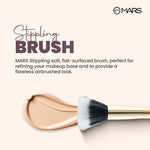 Thumbnail for MARS Cosmetics Artist's Arsenal Professional Stippling Brush - Golden