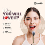 Thumbnail for MARS Cosmetics Artist's Arsenal Professional Small Powder Golden Brush BRF-08 - Distacart