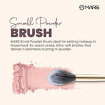 Thumbnail for MARS Cosmetics Artist's Arsenal Professional Small Powder Golden Brush BRF-08 - Distacart