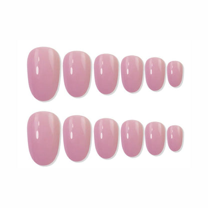shills professional reusable press on nails oval spn531