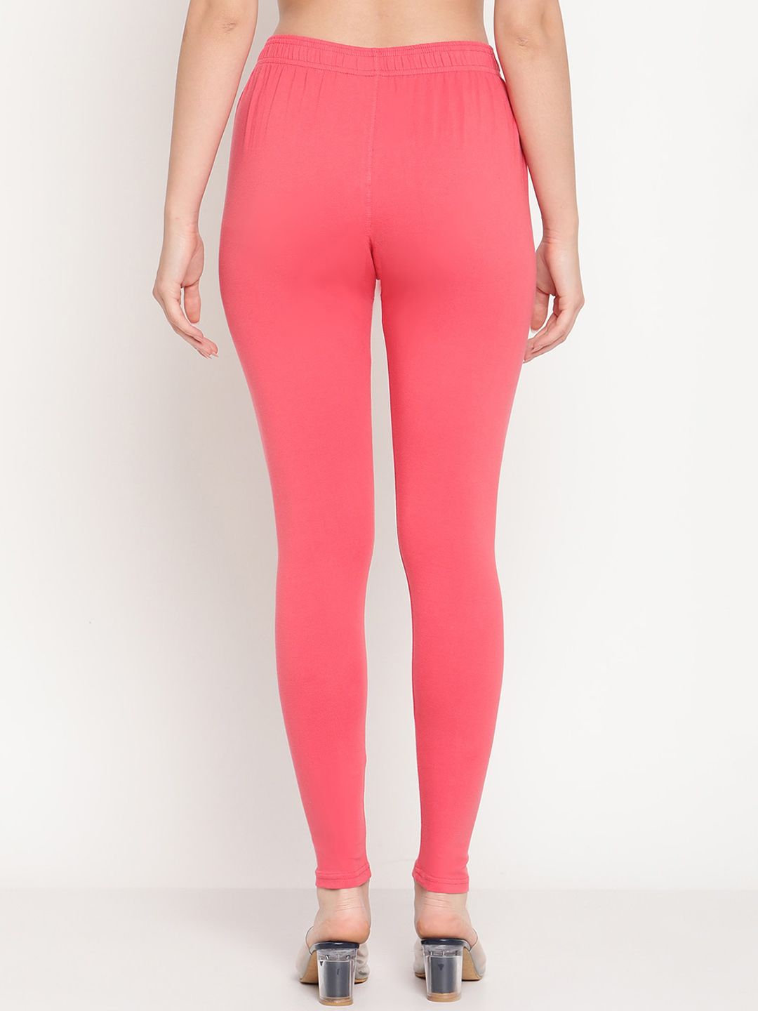 TAG 7 Women Pack Of 2 Solid Ankle-Length Leggings - Distacart