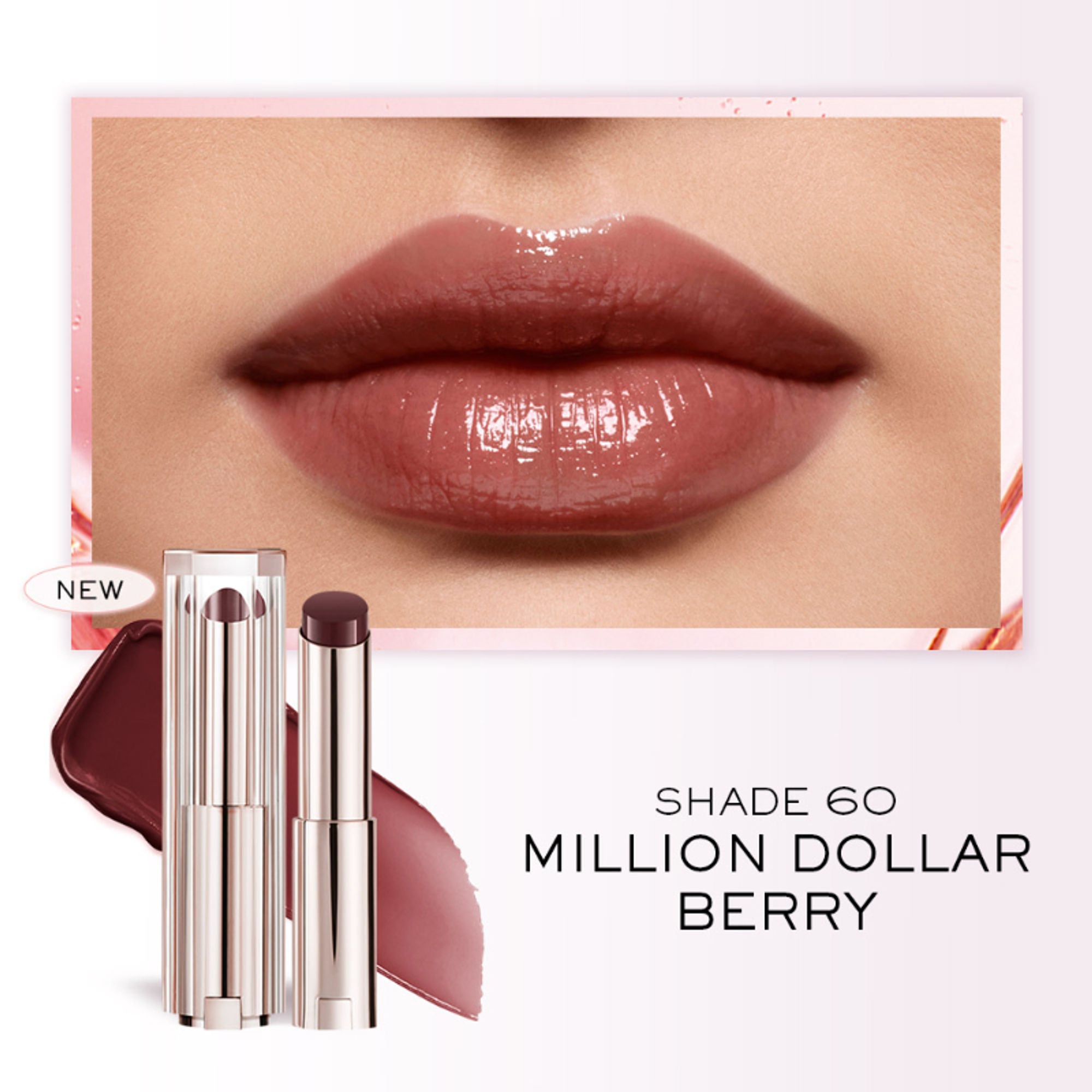 Lancome Lip Idole Butterglow Hydrating Lip Balm - 60 Million Dollar Berry - Distacart