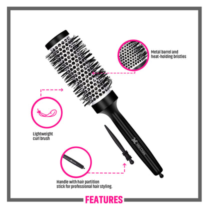 Miss Claire R5721 Hot Curl Hair Brush - Medium - Distacart