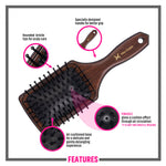 Thumbnail for Miss Claire P69013L Paddle Hair Brush - Distacart