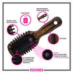 Thumbnail for Miss Claire P79106F Paddle Hair Brush - Small - Distacart