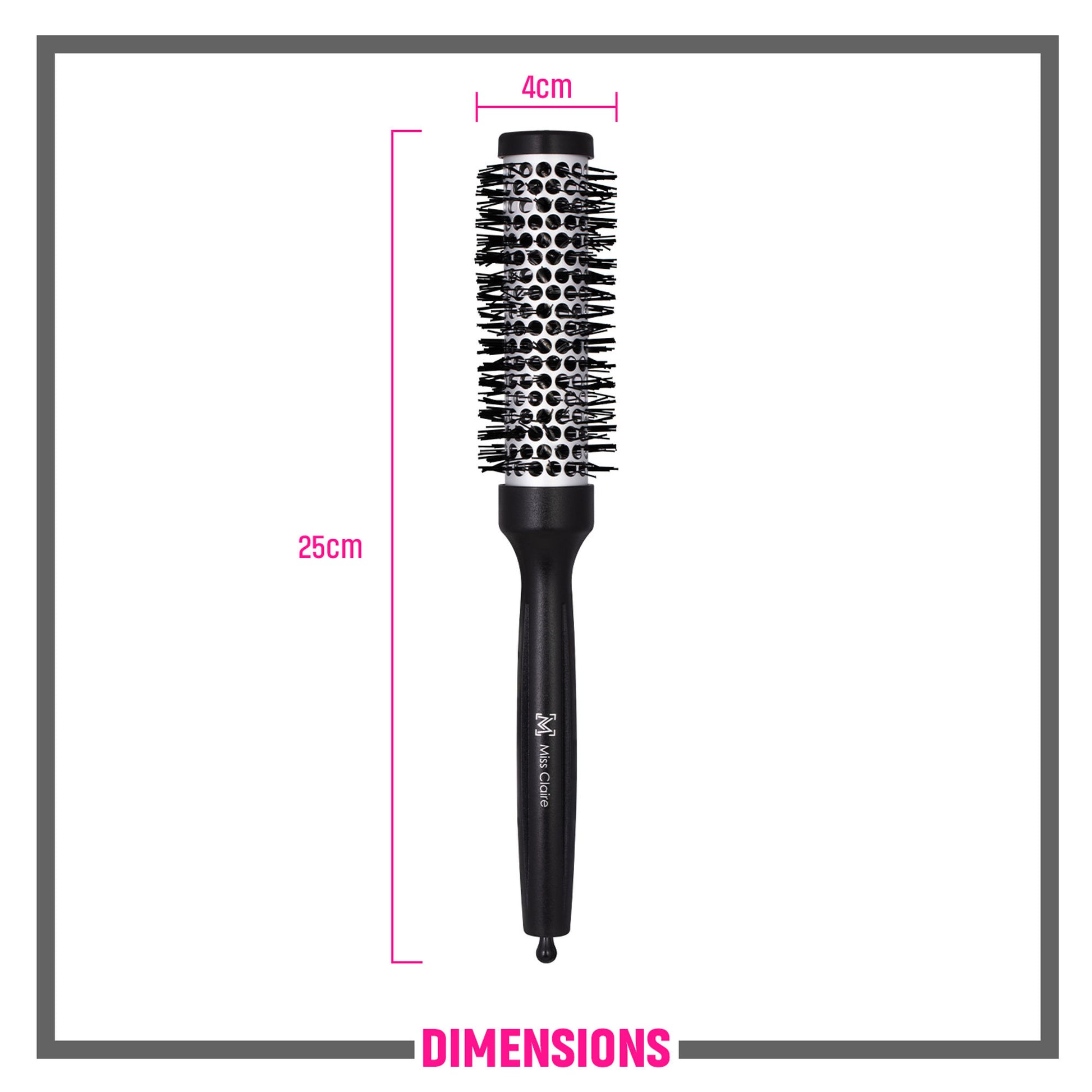 Miss Claire R5711 Hot Curl Hair Brush - Small - Distacart