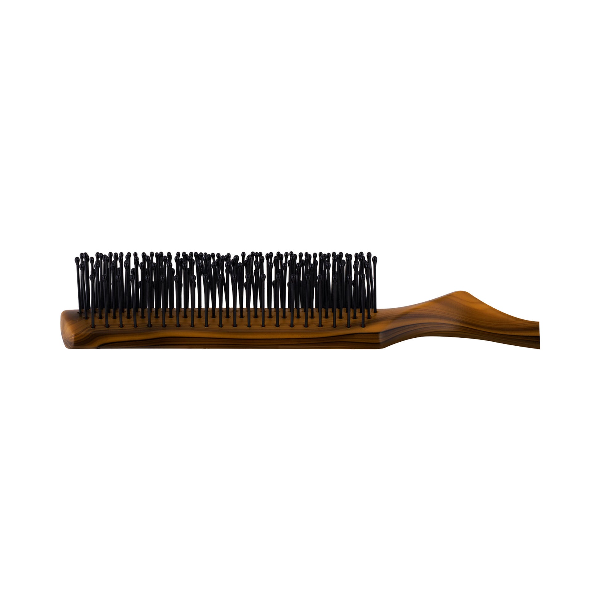 Miss Claire V1800F Flat Hair Brush - Brown - Distacart