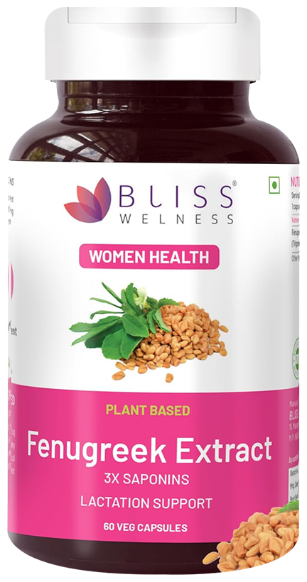 bliss welness fenugreek extract veg capsule