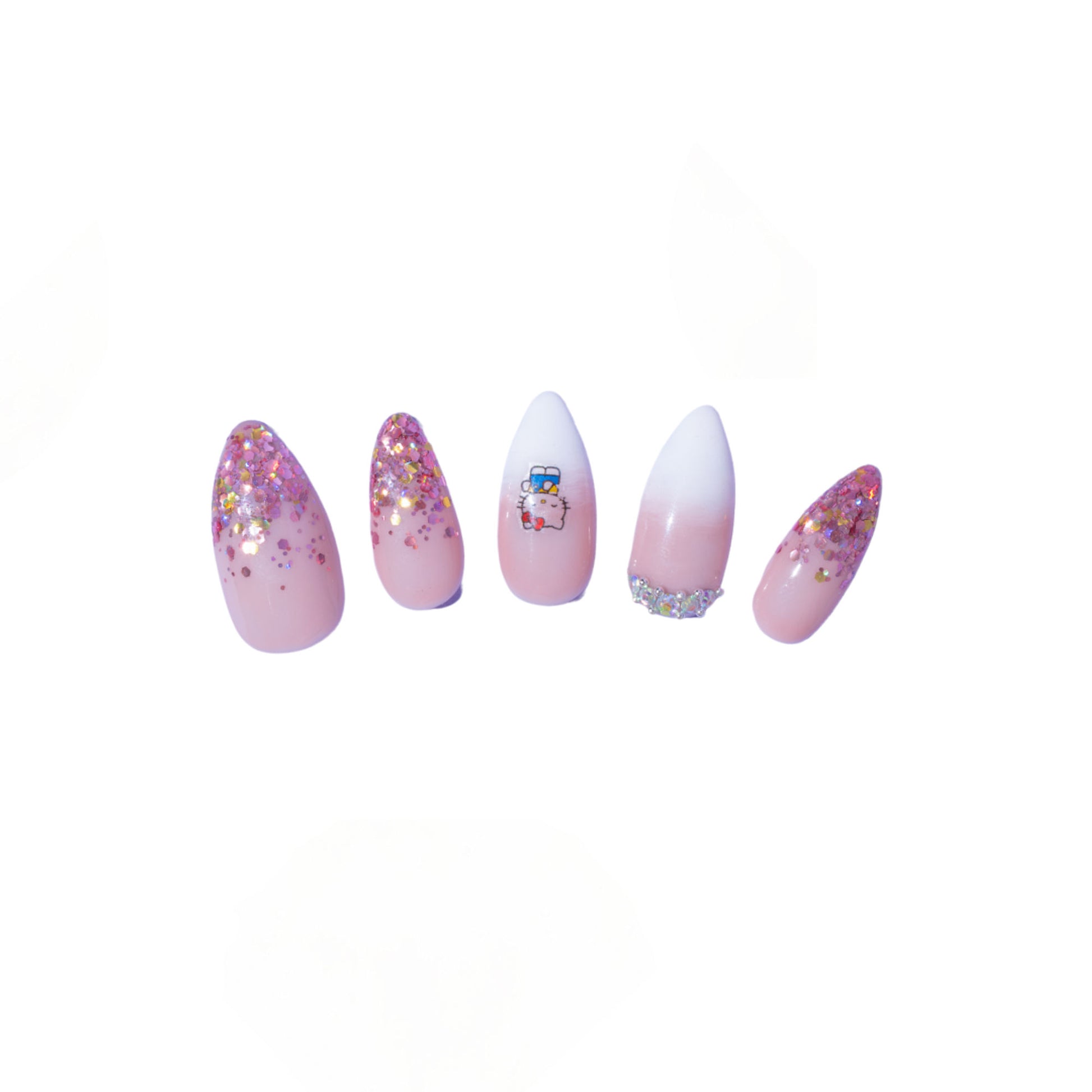 SOEZI Hello Princess Reusable Press On Nails - Application Kit - Distacart
