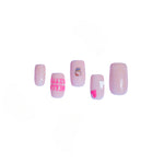 Thumbnail for SOEZI I’M Feeling Pink Reusable Press On Nail - Ready To Wear Kit - Distacart