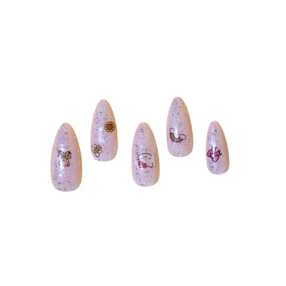 SOEZI Whisker Wonderland Reusable Press On Nail - Ready To Wear Kit - Distacart
