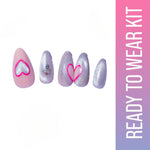 Thumbnail for SOEZI Bow Of Love Reusable Press On Nail - Ready To Wear Kit