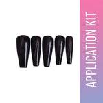 Thumbnail for SOEZI Blake Medium Square Reusable Press On Nails - Application Kit