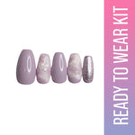 Thumbnail for SOEZI Blake Medium Square Reusable Press On Nail - Ready To Wear Kit