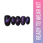 Thumbnail for SOEZI Viva La Violet Reusable Press On Nail - Ready To Wear Kit
