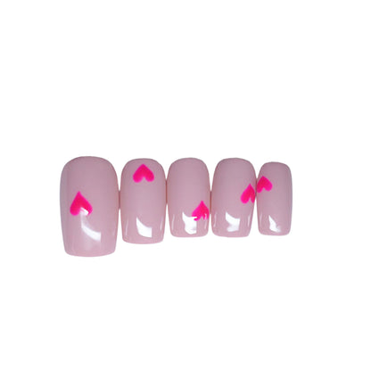 SOEZI I Heart You Reusable Press On Nails - Application Kit - Distacart