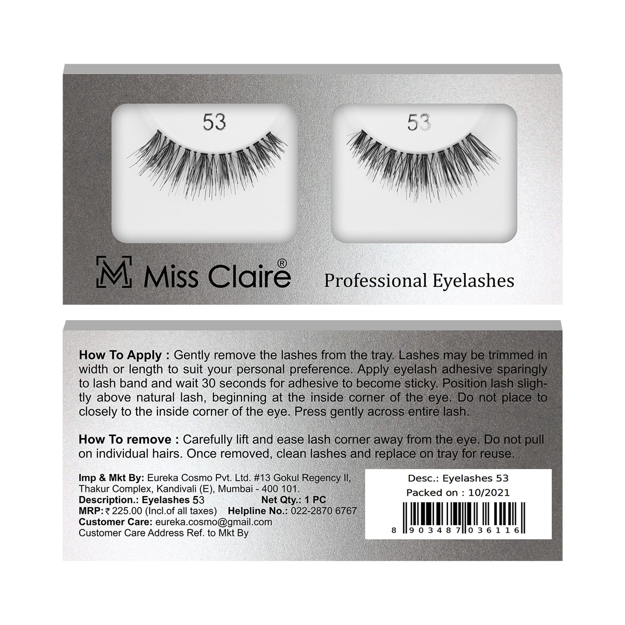 Miss Claire Eyelashes - 53 - Distacart