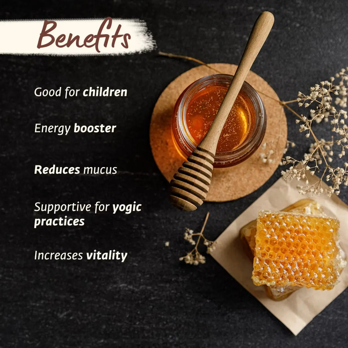 Isha Life Raw Himalayan Honey - Pure Wild Himalayan Honey | Sourced from Jammu, Reasi, Doda and Udhampur - Distacart