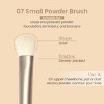 Thumbnail for Milagro Beauty Small Powder Brush 07 - Distacart
