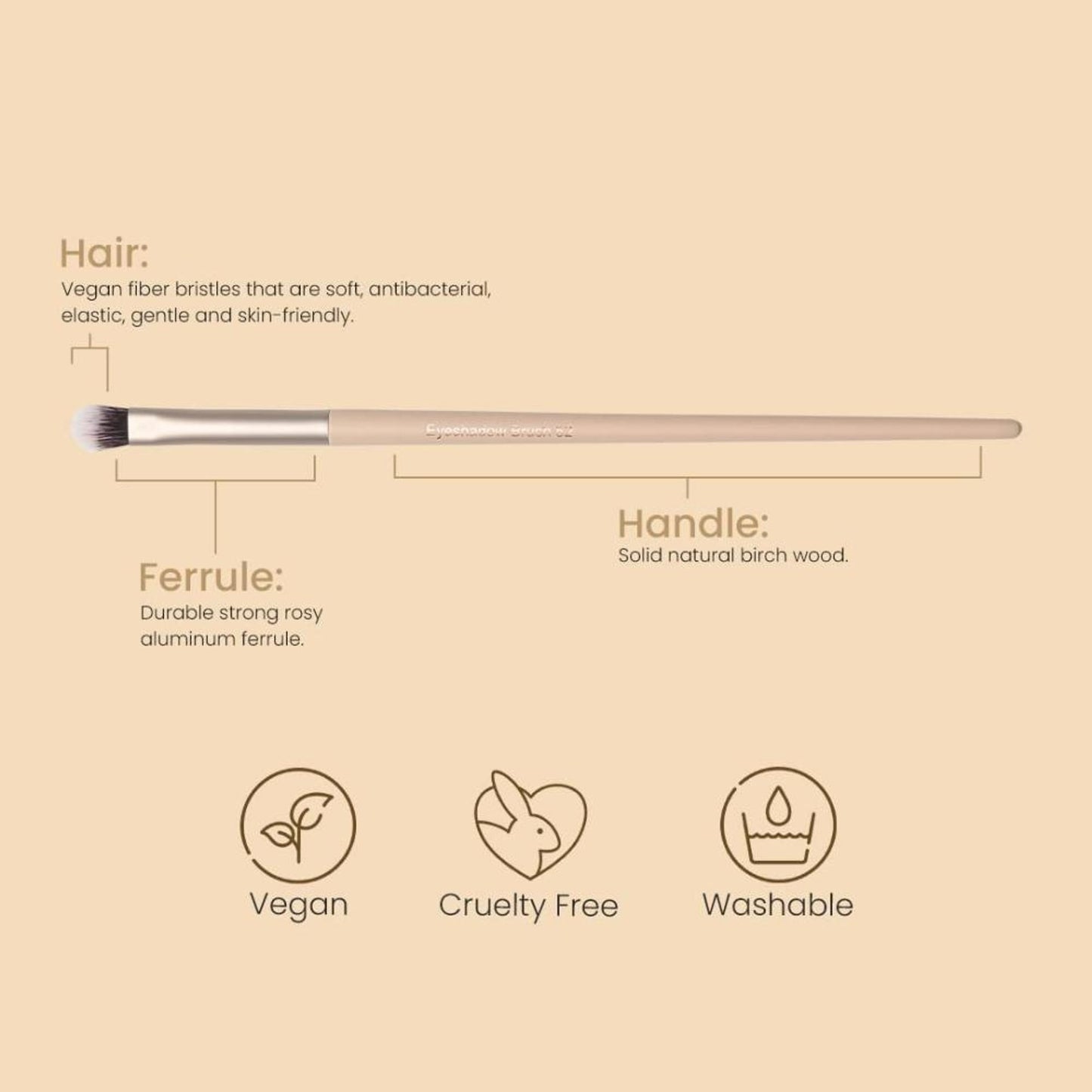 Milagro Beauty Eyeshadow Brush 52 - Distacart