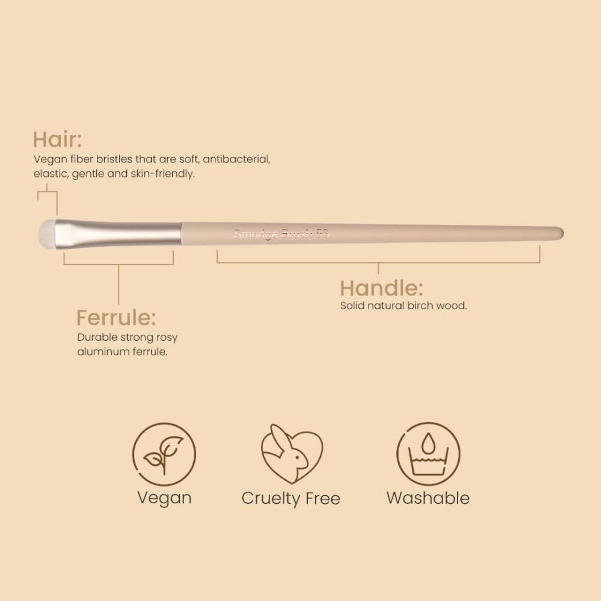 Milagro Beauty Smudge Brush 53 - Distacart