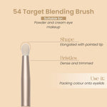 Thumbnail for Milagro Beauty Target Blending Brush 54 - Distacart