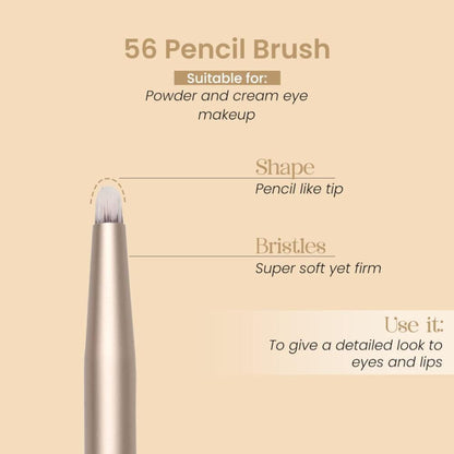 Milagro Beauty Pencil Brush 56 - Distacart