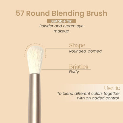 Milagro Beauty Round Blending Brush 57 - Distacart