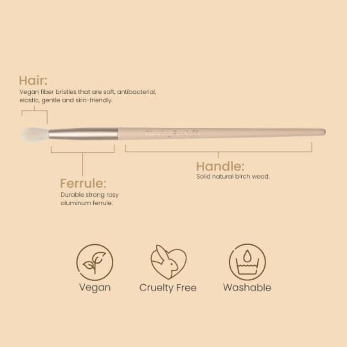 Milagro Beauty Blending Brush 58 - Distacart
