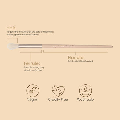 Milagro Beauty Large Crease Brush 59 - Distacart
