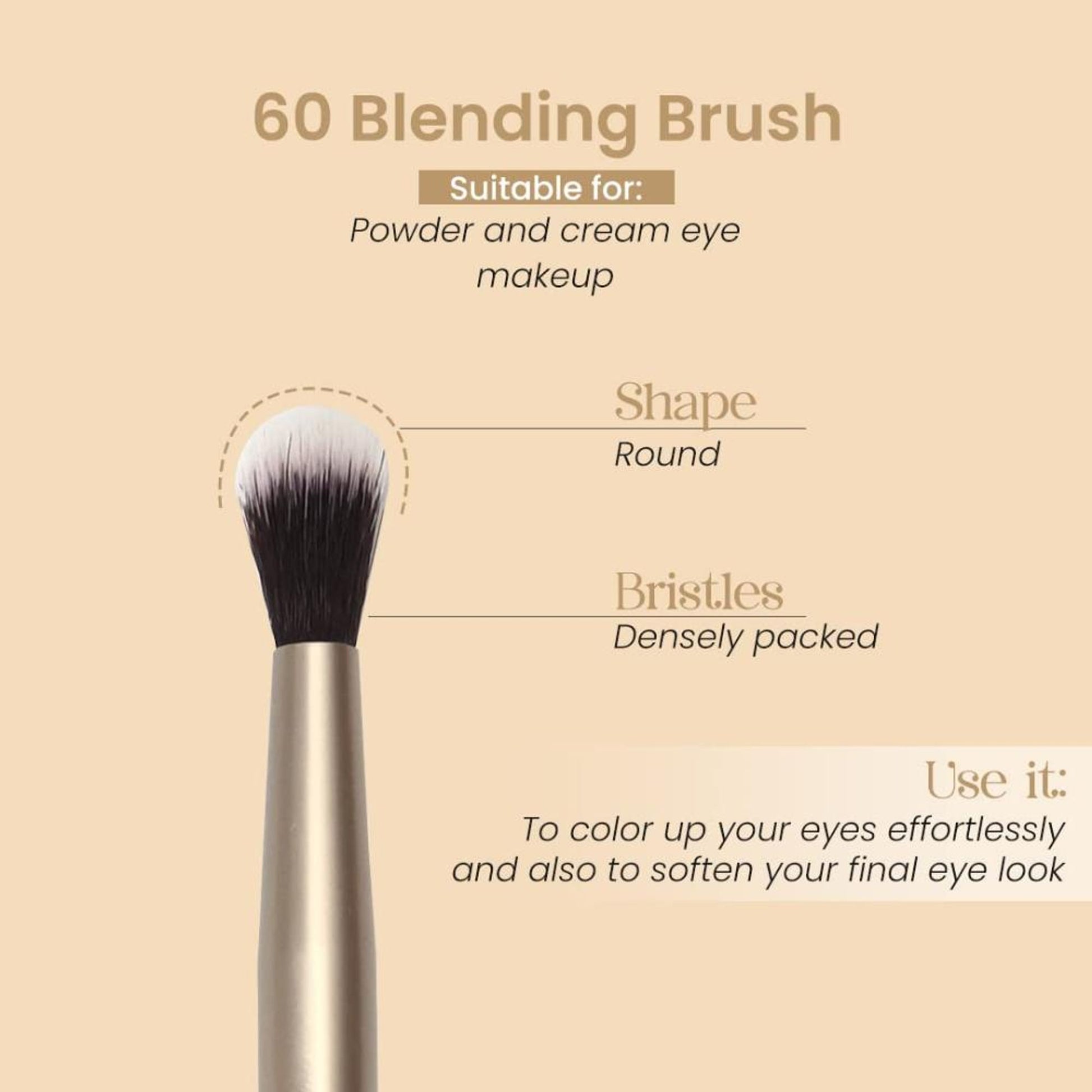 Milagro Beauty Blending Brush 60 - Distacart