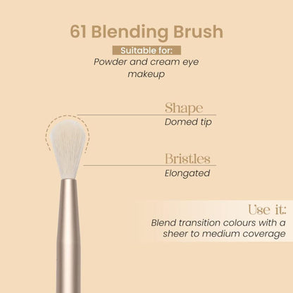 Milagro Beauty Blending Brush 61 - Distacart
