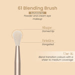 Thumbnail for Milagro Beauty Blending Brush 61 - Distacart