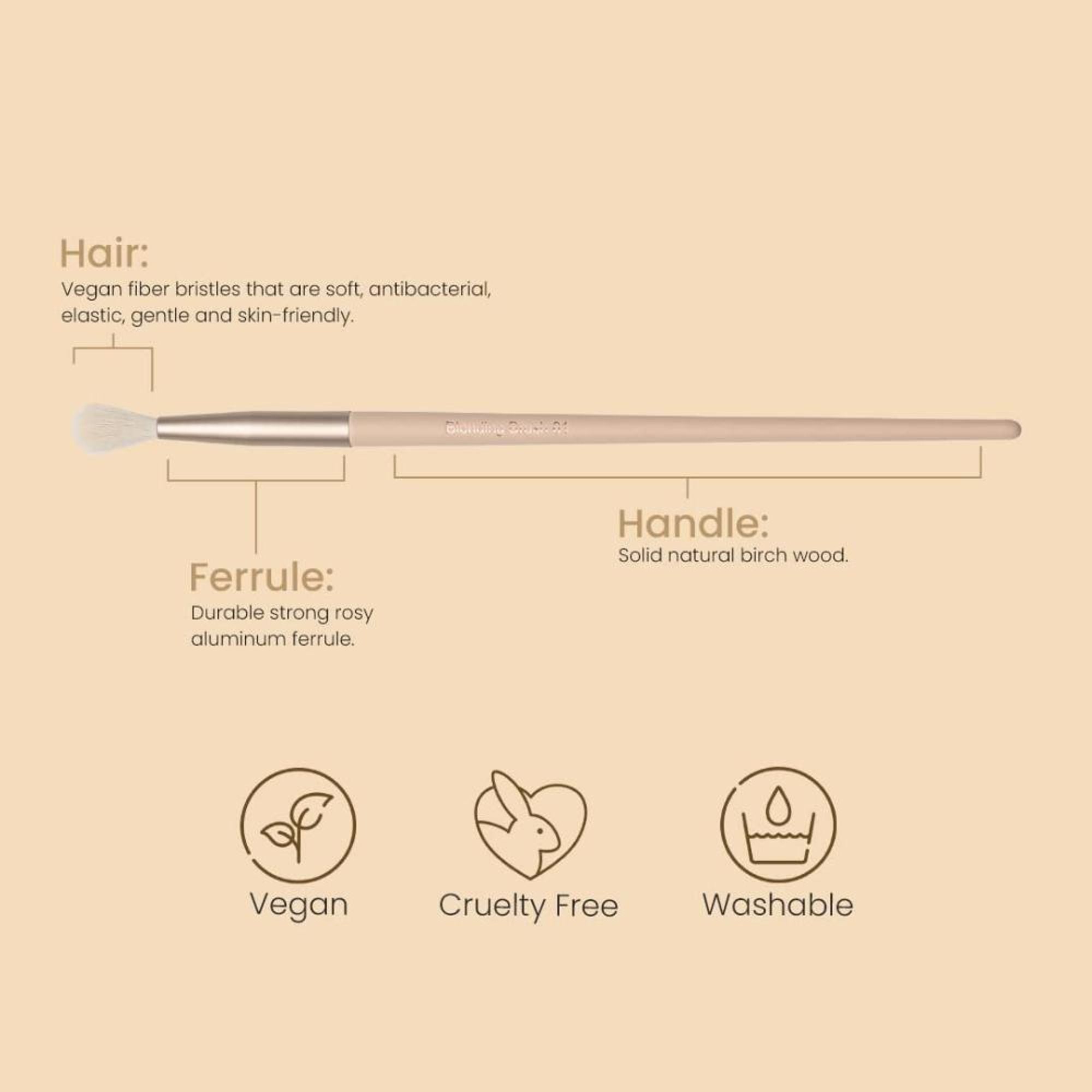 Milagro Beauty Blending Brush 61 - Distacart