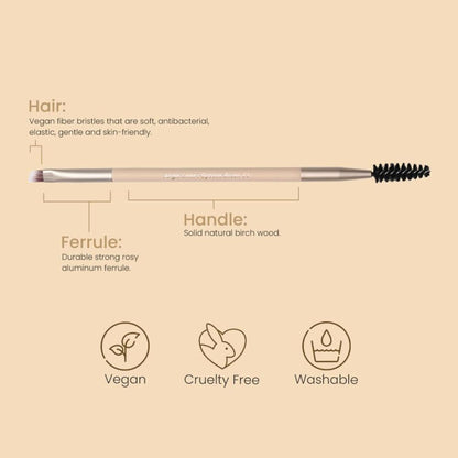 Milagro Beauty Angle Liner Spoolie Brush 63 - Distacart