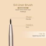 Thumbnail for Milagro Beauty Liner Brush 64 - Distacart