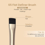 Thumbnail for Milagro Beauty Flat Definer Brush 65 - Distacart