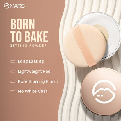 MARS Cosmetics Born To Bake Setting Loose Powder - Banana Pudding - Distacart