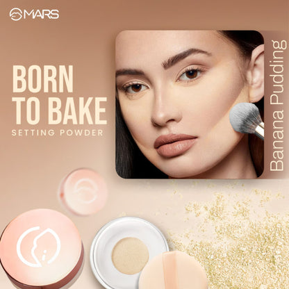 MARS Cosmetics Born To Bake Setting Loose Powder - Banana Pudding - Distacart