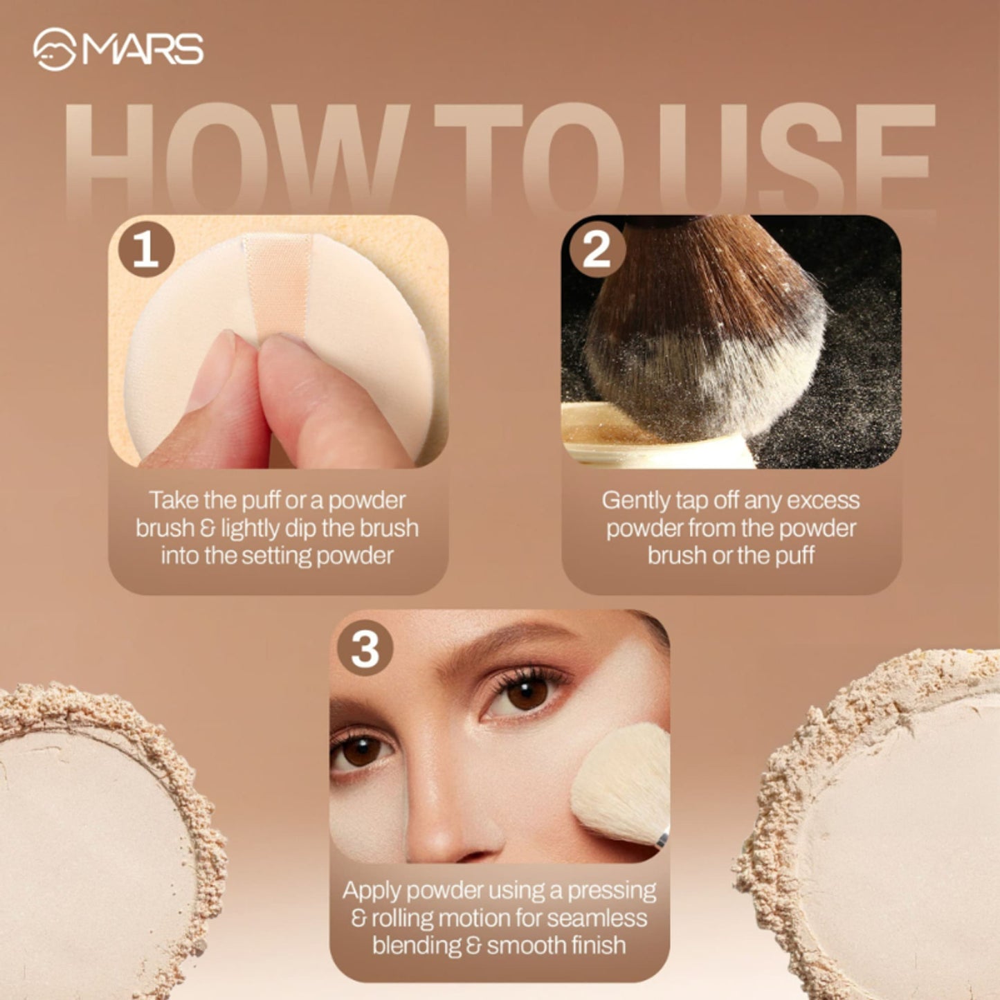 MARS Cosmetics Born To Bake Setting Loose Powder - Banana Pudding - Distacart