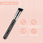 Thumbnail for Miss Claire M45 - Angled Blending Brush - Chrome