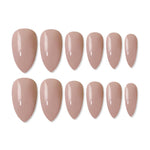 Thumbnail for shills professional reusable press on nails almond spn623