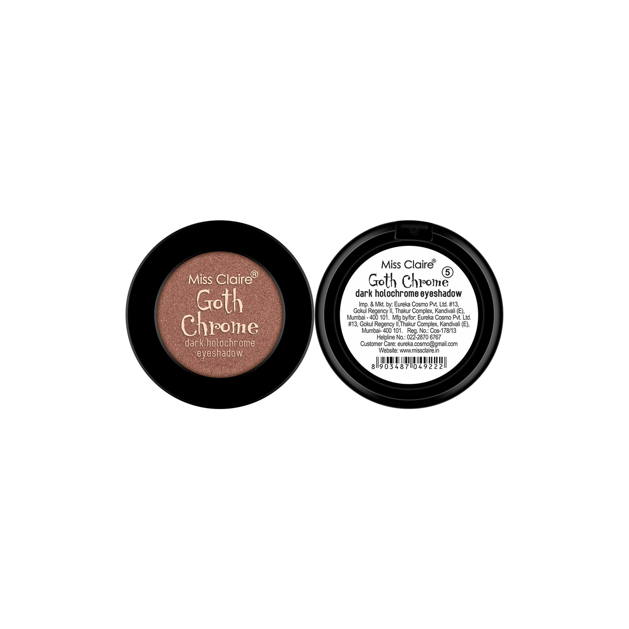 Miss Claire Goth Chrome Eyeshadow - 5