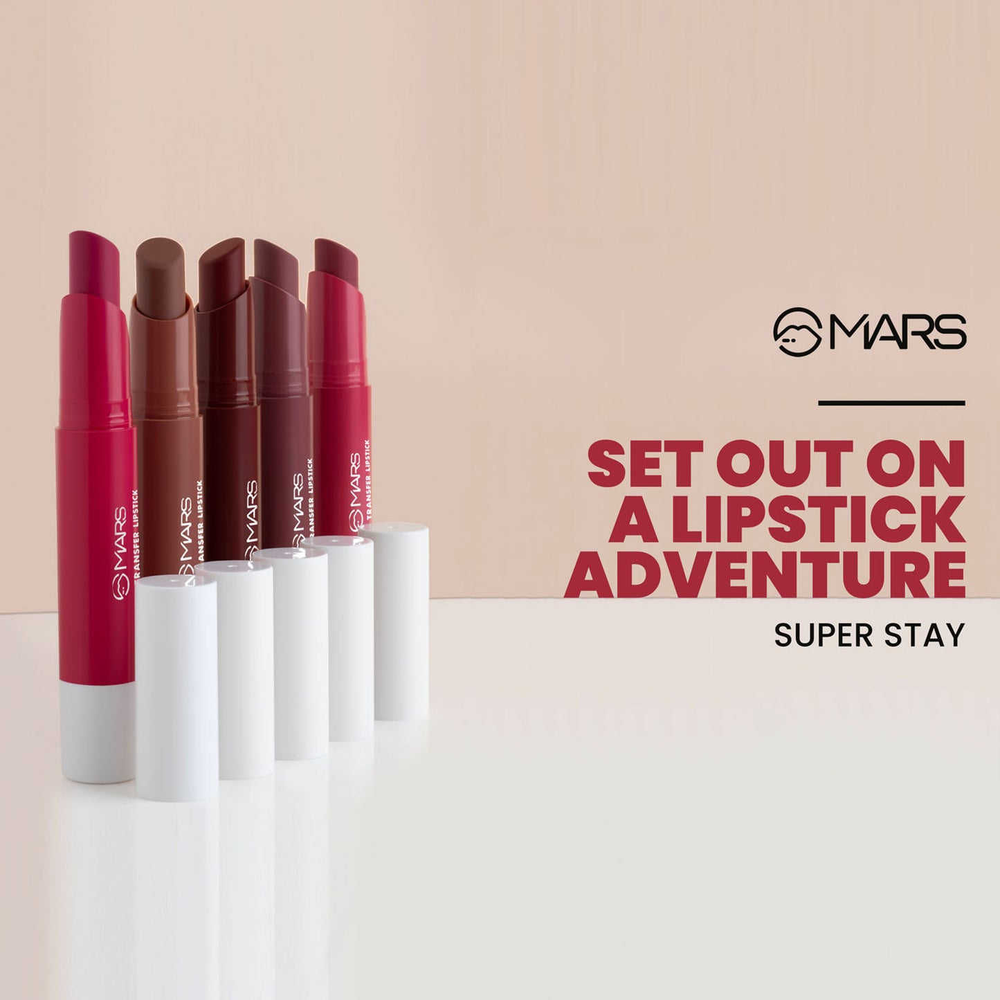 MARS Cosmetics Super Stay Lipstick - 25-Mulled Wine - Distacart