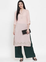 Thumbnail for TAG 7 Women Pack of 2 Solid Flared Palazzos