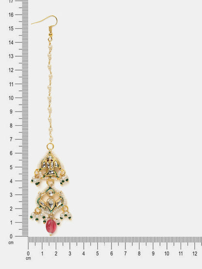 Ruby Raang Sindoor Maang Tikka - Distacart