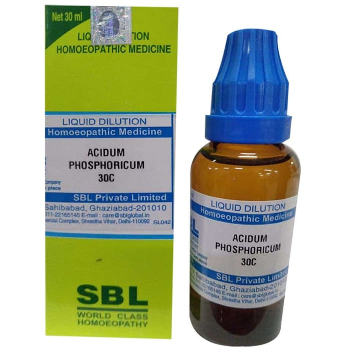 SBL Homeopathy Acidum Phosphoricum Dilution - Dista