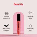 Thumbnail for Swiss Beauty Shine & Plump Lipgloss - 1 Nude - Distacart